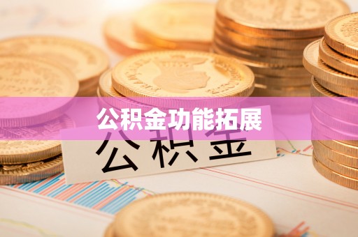 房县公积金功能拓展